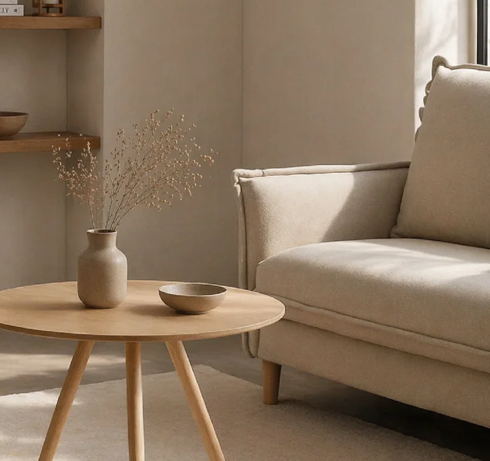 Mesa Baja Wooden - Madera Natural en Madera natural - Mesas de living, Uruguay | Samic, vista 2