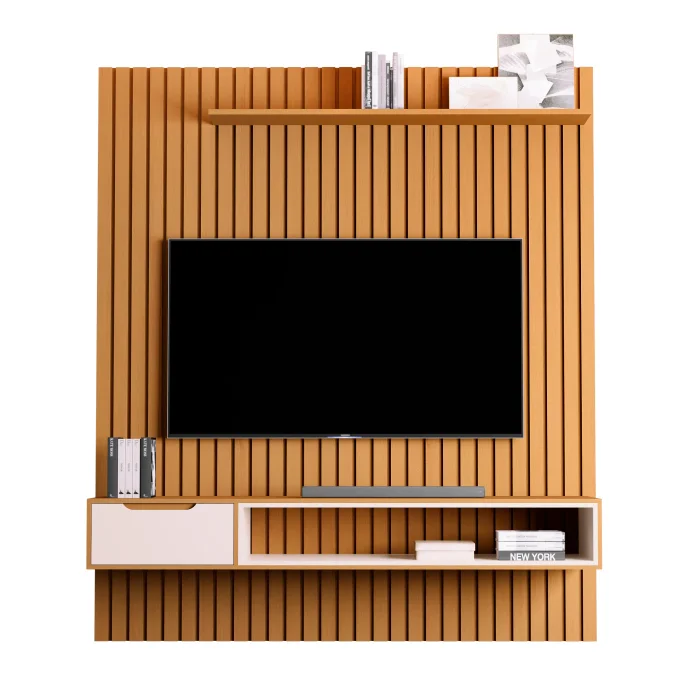 Home Ripado Tucuma 1.8 en Madera natural - Muebles para TV, Uruguay | Deluxe Home, vista 3