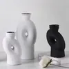 FLORERO CERAMICA 12x8.5x20CM NEGRO en Negro - Jarrones, Uruguay | Koz, vista 2 de 4