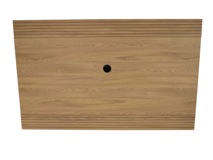 Panel PLISSE 1.40m en Madera natural - Muebles para TV, Uruguay | Finkel