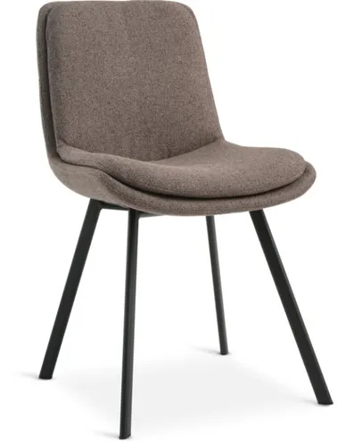 Silla de comedor MELBY arena/negro en Arena/negro - Sillas, Uruguay | JYSK