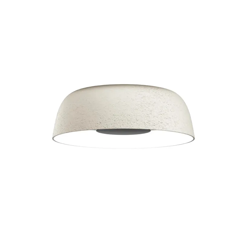 Djembé Blanco Adosada 403mm en Beige - Lámparas colgantes, Uruguay | Darko Lighting