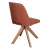 Silla De Oficina Madera-y-tela Amarillo Hera en Naranja - Escritorios y sillas de escritorio, Uruguay | Divino, vista 6 de 6