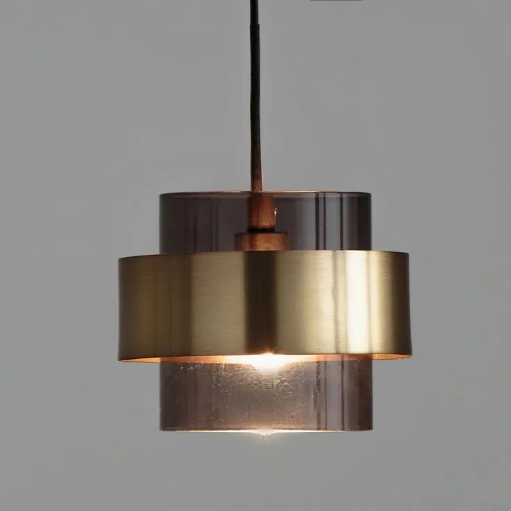 LUMINARIA YVES en Dorado - Lámparas colgantes, Uruguay | Berlina Store