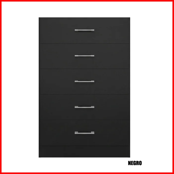 Comoda cajonera 5 cajons – Aruba - Cómodas, Uruguay | Punto Unión, vista 3