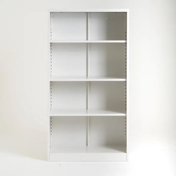 Biblioteca Metal Blanco Hange en Blanco - Bibliotecas, Uruguay | Divino, vista 2