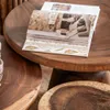 MESA ALMOND - SUAR TOSTADO - DIAMETRO 70 CMS en Marrón - Mesas de living, Uruguay | La Iberica, vista 13 de 20