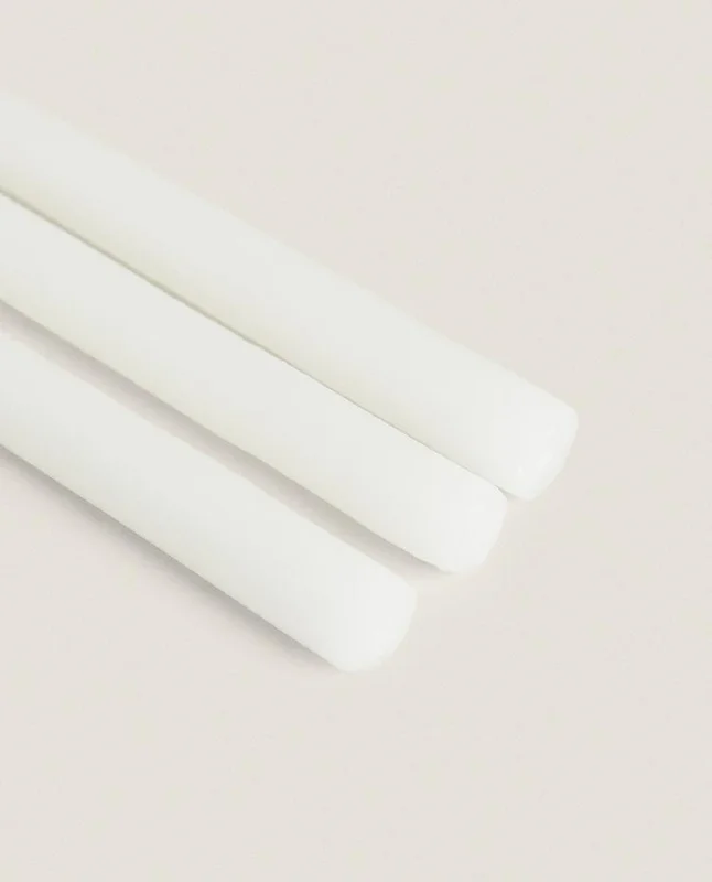PACK VELAS LARGAS DECORATIVAS CILINDRO (PACK DE 6) en Blanco - Velas y Portavelas, Uruguay | Zara Home, vista 5