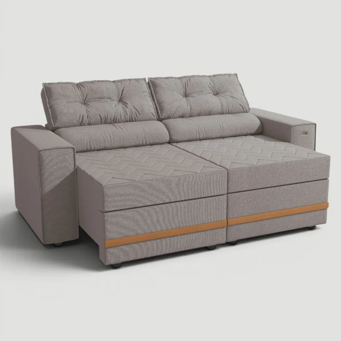 Sofa Havana 206CM - Retractil/Reclinable en Beige - Sillones y sofás, Uruguay | Balton, vista 5