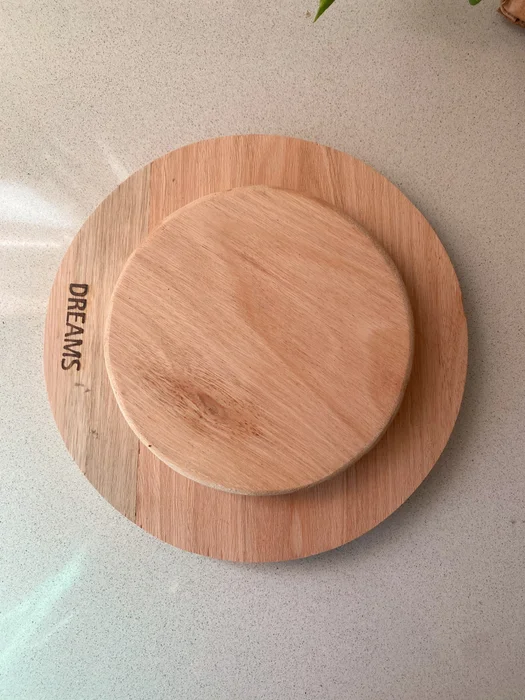 Pie de torta bajo de madera 25 cm - Decoración, Uruguay | Dreams On Time, vista 11