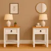 Promo 2 Mesa de Luz 1 Cajón Línea Naturale - BLANCO en Blanco - Mesas de luz, Uruguay | La Cueva Muebles, vista 2 de 12