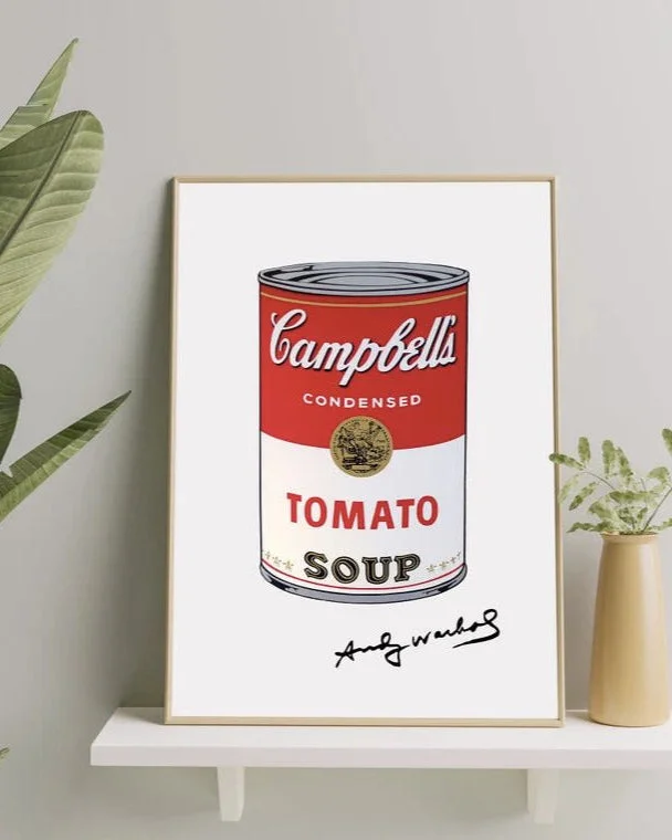 Andy Warhol - Tomato Soup en Multicolor - Láminas, Uruguay | La Cuadrería, vista 2