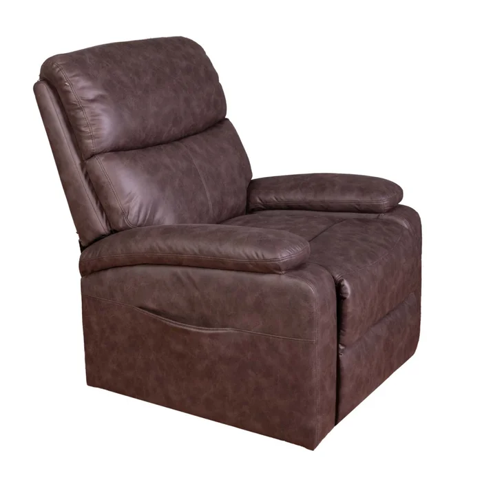 Recliner C/lift 1 Cuerpo Tela Marron Dublin en Marrón - Sillones y sofás, Uruguay | Divino, vista 2