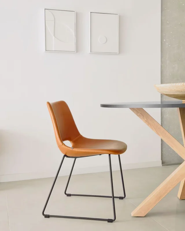 Silla Zahara - marrón en Marrón - Sillas, Uruguay | Kavehome, vista 3