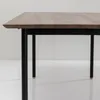 MESA RAVELLO 200x100x76CM BASE NEGRA en Negro - Mesas de arrimo, Uruguay | Koz, vista 3 de 4