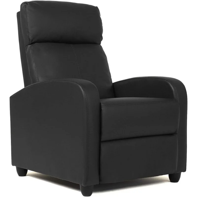Sillon reclinable 1 cuerpo - Negro en Negro, Uruguay | La Cueva Muebles, vista 5