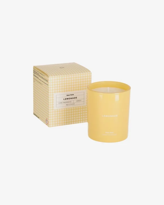Vela aromática Lemonade 180 gr en Amarillo - Velas y Portavelas, Uruguay | Kavehome