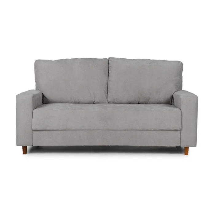 Sofá Modus (Outlet) - Tela Microfibra - 2 cuerpos - Berlin 05 (Ceniza) en Gris - Sillones y sofás, Uruguay | NYR, vista 2