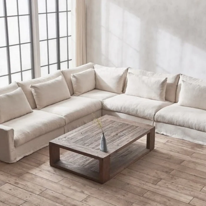 Sofá con funda Osiris en Beige - Sillones y sofás, Uruguay | Pieza Clave, vista 2