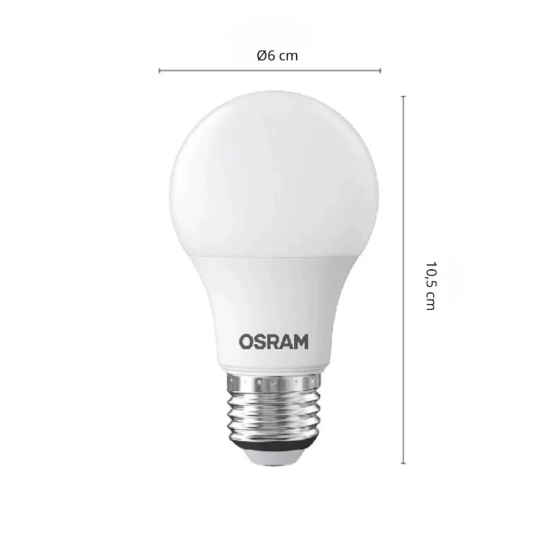 Lámpara LED OSRAM 5.5W 6500K en Blanco - Lámparas de mesa, Uruguay | Serlux, vista 5