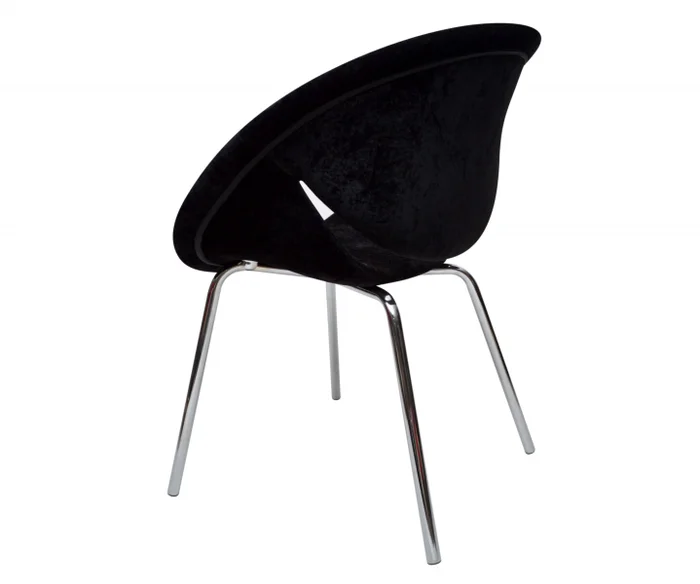 SILLA B189-5 TELA S9 Y PP BLACK 62X54X43HX80H en Negro - Sillas, Uruguay | Vinibel, vista 2