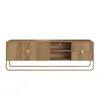 Rack Luna - Grande - Natural en Marrón - Muebles para TV, Uruguay | NYR, vista 4 de 5