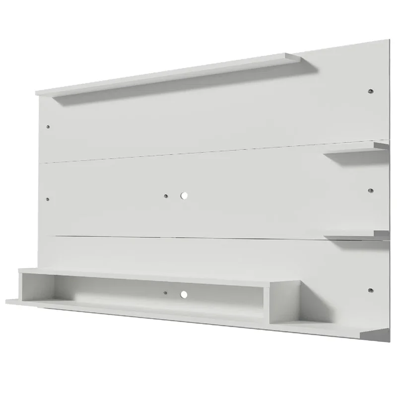 Panel TV con estante hasta 60 Pulgadas en Blanco - Muebles para TV, Uruguay | Balton, vista 5