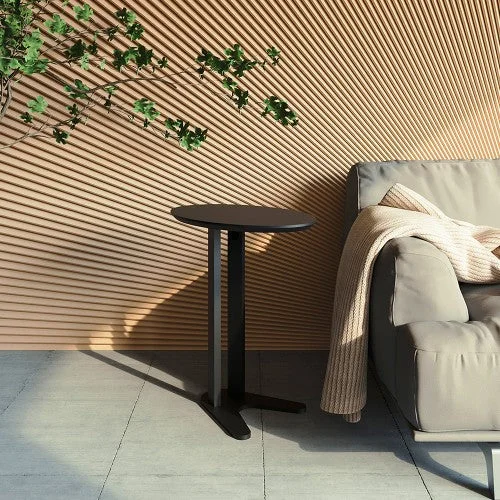 Mesa Auxiliar Roberta Para Sofá 60cm 100% MDF en Blanco - Mesas de living, Uruguay | Balton, vista 8