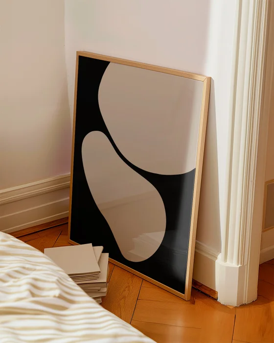 Abstractos Neutros - Serie N.12 en Multicolor - Láminas, Uruguay | La Cuadrería, vista 3