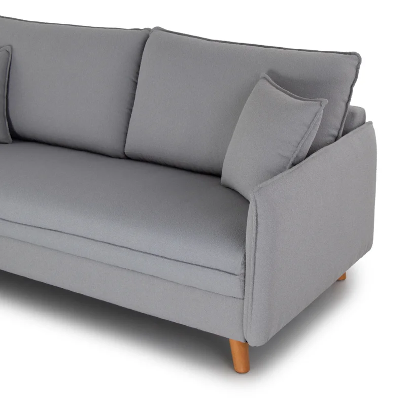 Sofá Harmony - Tela Aquaclean - 3 cuerpos - A fabricar en Patrón - Sillones y sofás, Uruguay | NYR, vista 3