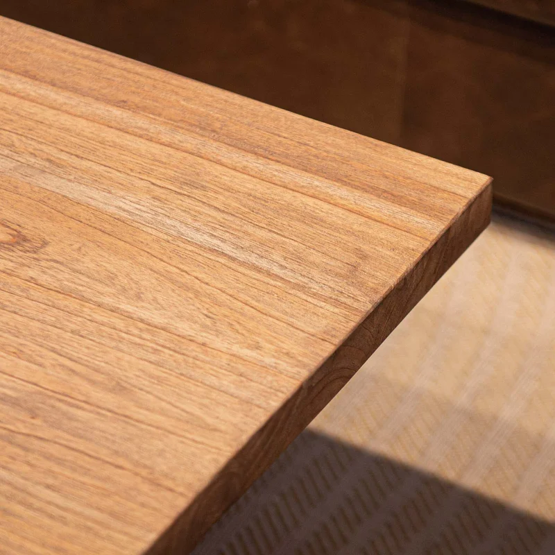 Mesa Ratona Central Madera Marron Filipina Brown en Marrón - Mesas de living, Uruguay | Divino, vista 5