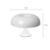 Luminaria de Mesa Navone Blanca en Blanco - Lámparas de mesa, Uruguay | Serlux, vista 5 de 5
