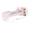 Cama Para Niños 1 Plaza Diseño Princesa Infantil - Dormitorio, Uruguay | Soy Hogar, vista 2 de 6