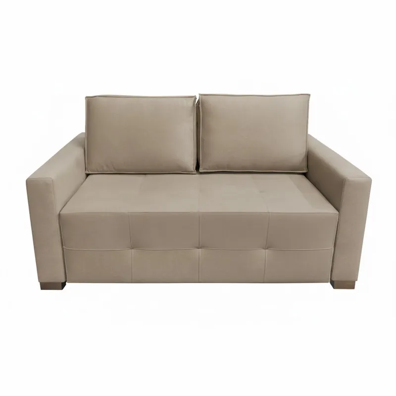 PREVENTA Sofá Cama Torres – Beige Oscuro Easy Clean - Sillones y sofás, Uruguay | Berna home