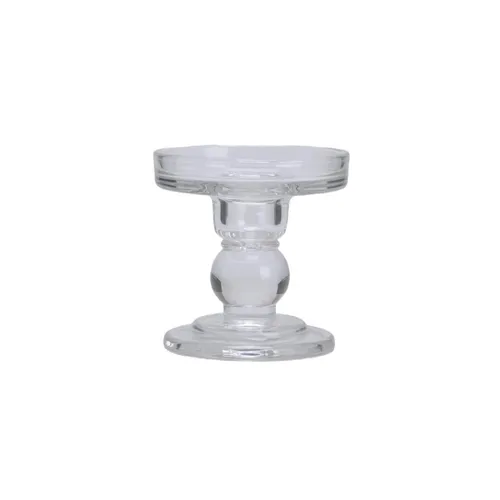 CANDELABRO VIDRIO D8.5/H8.6CM - Velas y Portavelas, Uruguay | Decohogar