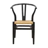 Silla De Comedor Madera Negro Wishbone en Negro - Sillas, Uruguay | Divino, vista 4 de 7