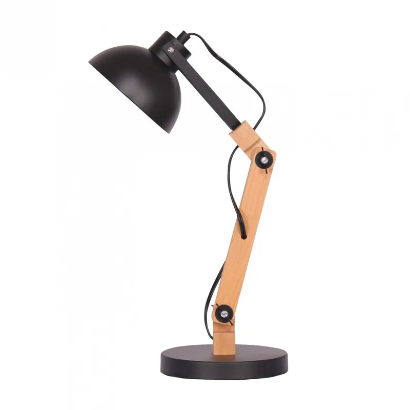 Lampara de mesa - Madera Pivotante en Multicolor - Lámparas de mesa, Uruguay | Rústico Hogar