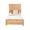 Cama 1 Plaza Madera Natural-beige Montauk en Madera natural - Dormitorio, Uruguay | Divino, vista 3 de 5