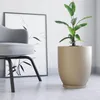 Macetero Copa 40 Beige c/ Plato Alto 40cm x 47cm Diam Boca, 25lts en Beige - Macetas, Uruguay | Champagne Home, vista 2 de 2