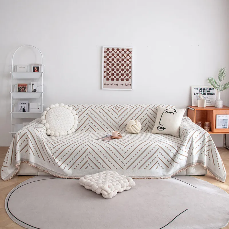 Manta sillón y cama punteada 180x300cm - caqui en Caqui - Textiles, Uruguay | Buho Store