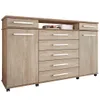 Comodas Cajoneras 7 Cajones 2 Puertas Estante Blanco London en Blanco, Uruguay | Lais Muebles, vista 6 de 6
