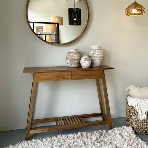 Recibidor Helianto en Madera natural - Aparadores y recibidores, Uruguay | Decoquadra, vista 2