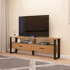 Rack para tv F42 180CM Industrial 100% MDF - Linea Factory - Muebles para TV, Uruguay | Balton, vista 2 de 5