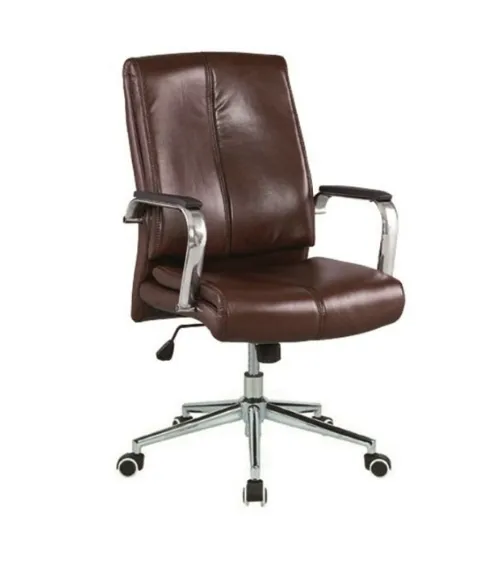SILLA DE ESCRITORIO ZARA RT-728 DARK BROWN 361622 - Escritorios y sillas de escritorio, Uruguay | Rosas Hermanos