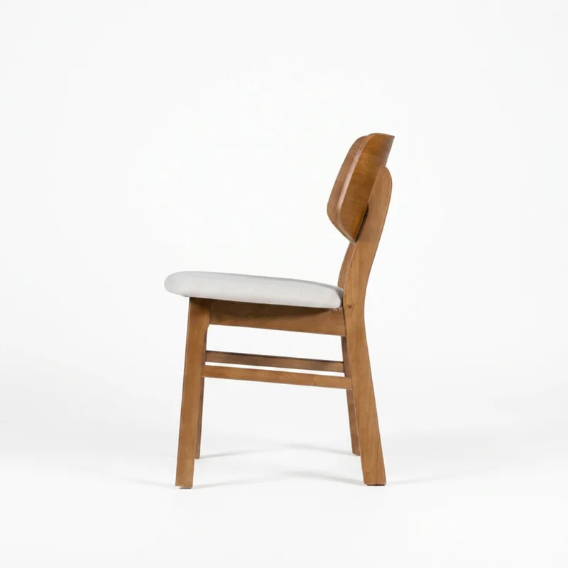 Silla Ambar - Tela Microfibra - Ver 03 (Cruda) en Beige - Butacas, banquetas y puffs, Uruguay | Nyr, vista 3
