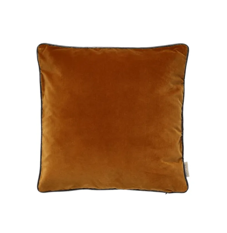ALMOHADON BLOMUS VELVET BROWN en Marrón - Textiles, Uruguay | Masinfinito Casa