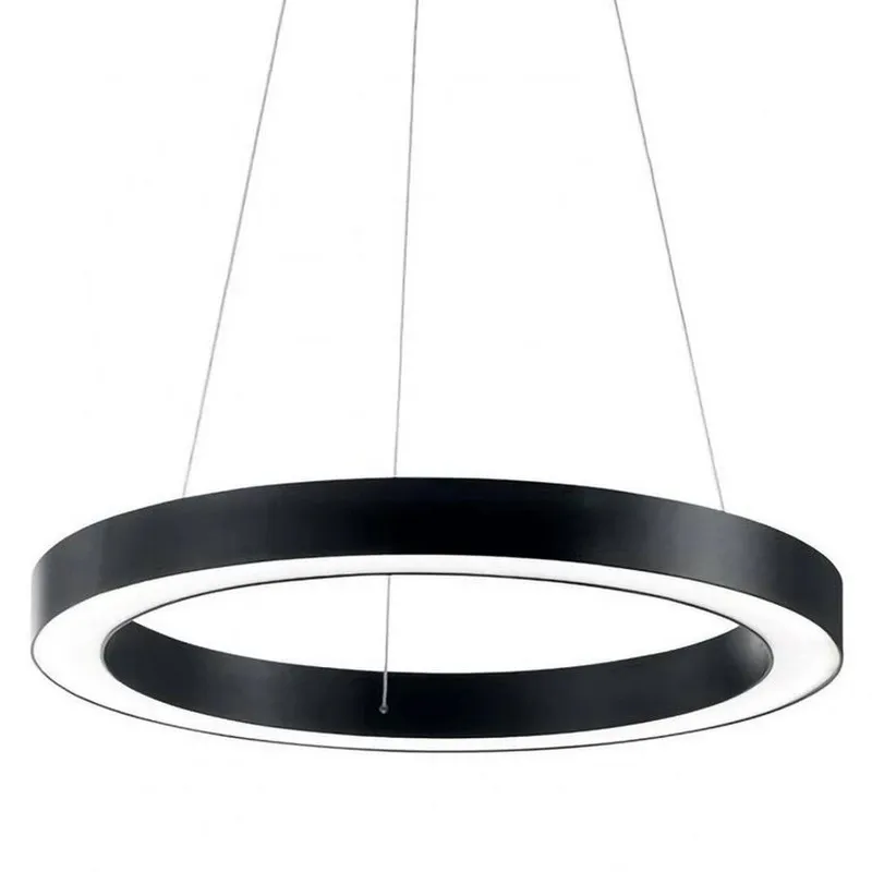 Damasco 80cm / 72W / Cálida  en Negro - Lámparas colgantes, Uruguay | Darko Lighting
