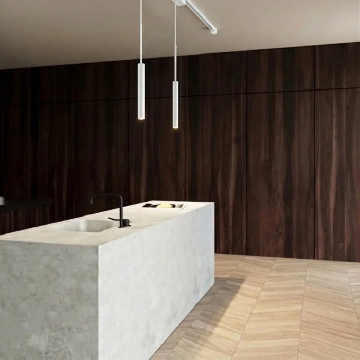 Colgante para Riel Magnético Hollywood 2700K Blanco en Negro - Lámparas colgantes, Uruguay | Serlux, vista 4