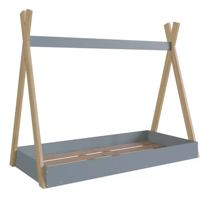Cama Bosque Montessori 1 plaza Azul - Dormitorio, Uruguay | RM Muebles y Deco, vista 3