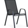 Silla apilable LEKNES negro en Negro - Muebles para el exterior, Uruguay | JYSK, vista 1 de 5